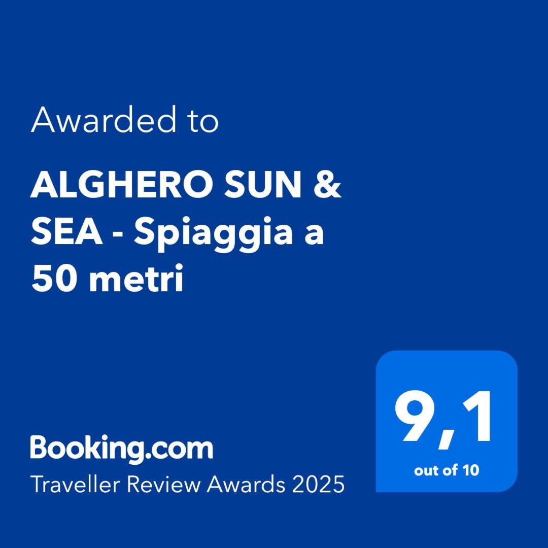 Alghero Sun & Sea - Spiaggia A 50 Metri المظهر الخارجي الصورة